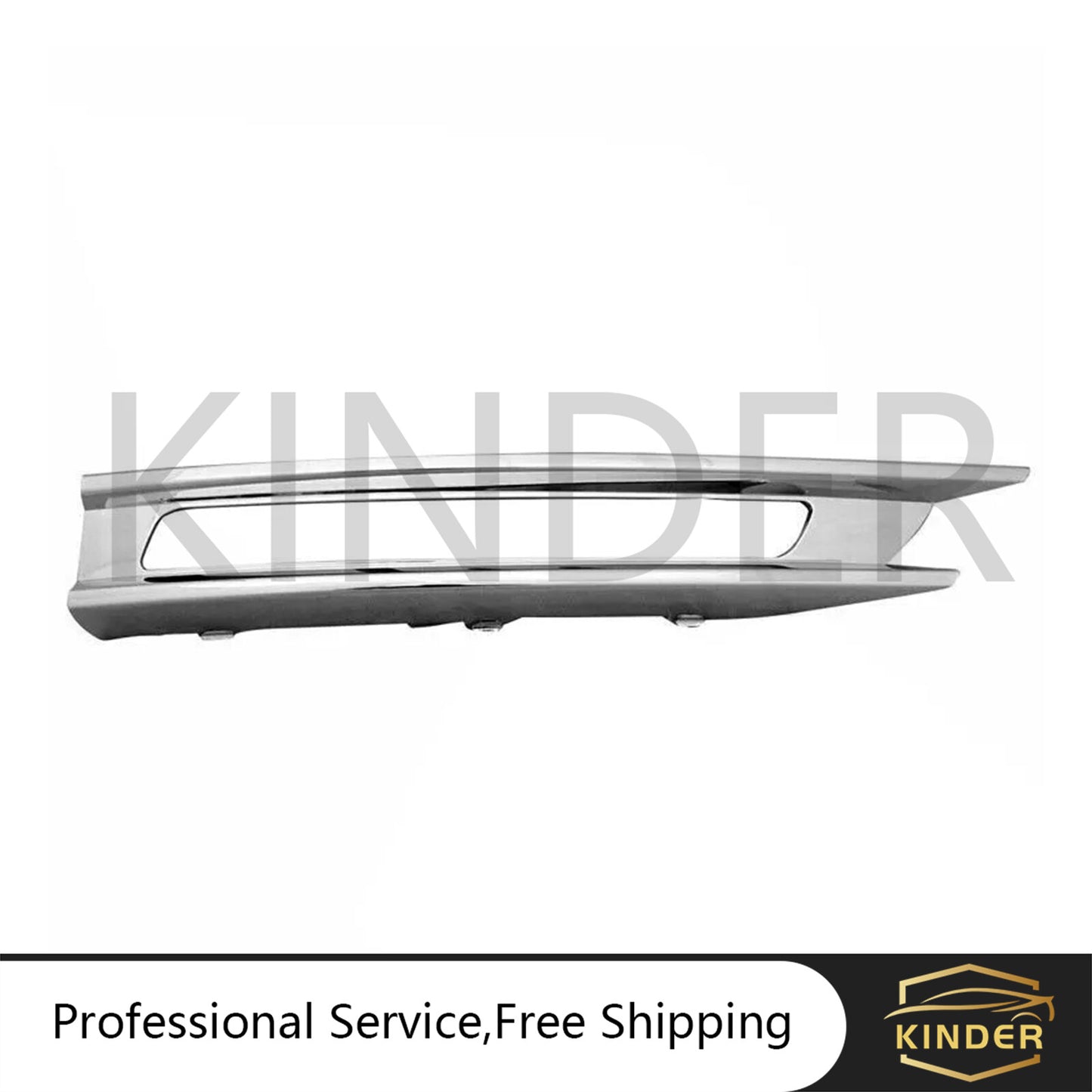 for Mercedes W166 ML350 Right Side Front Fog Light Chrome Trim Bezel 2012-2015