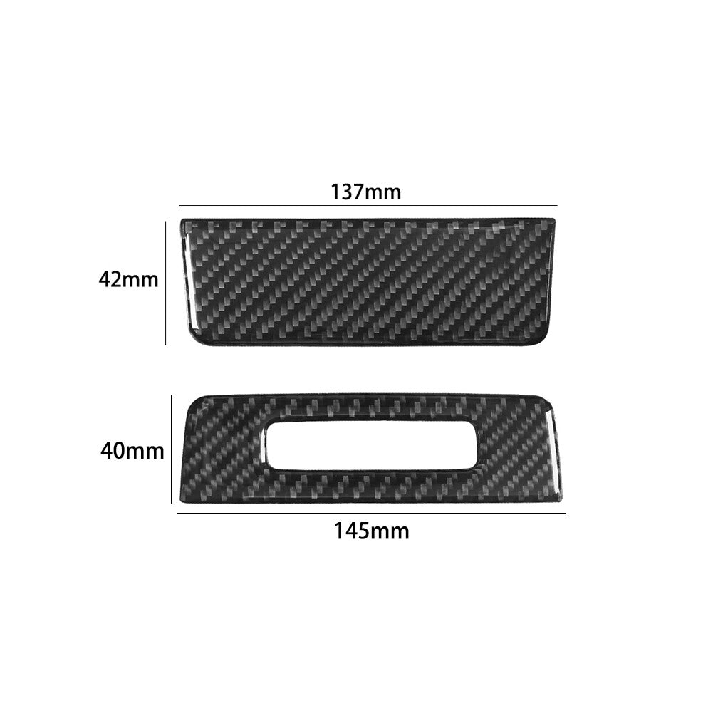 Carbon Fiber Dashboard Side Vent Trim for 20-23 for Hyundai Sonata- v