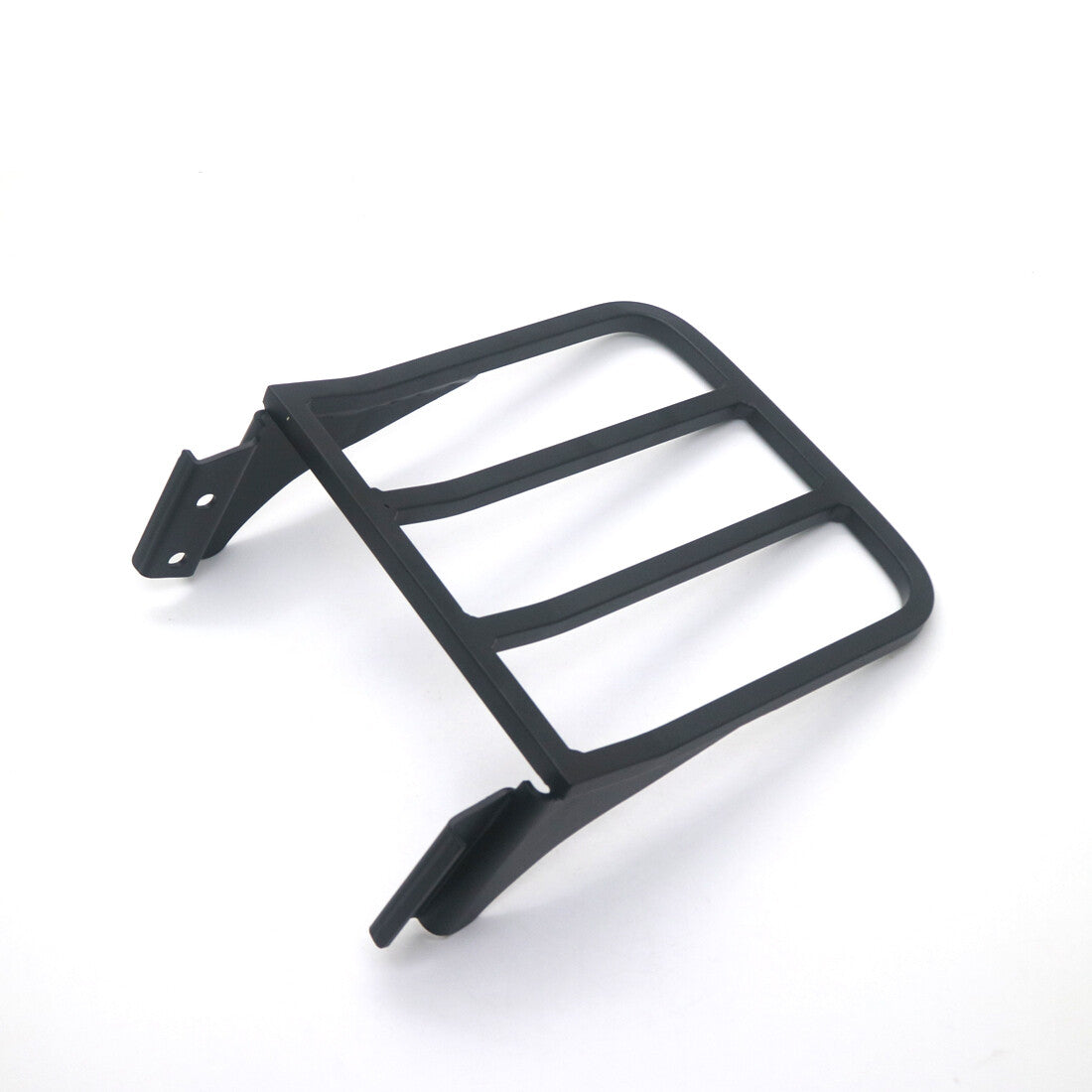 Black Sissy Bar Backrest Luggage Rack Rear Carrier for Harley Dyna FLSTS FXST