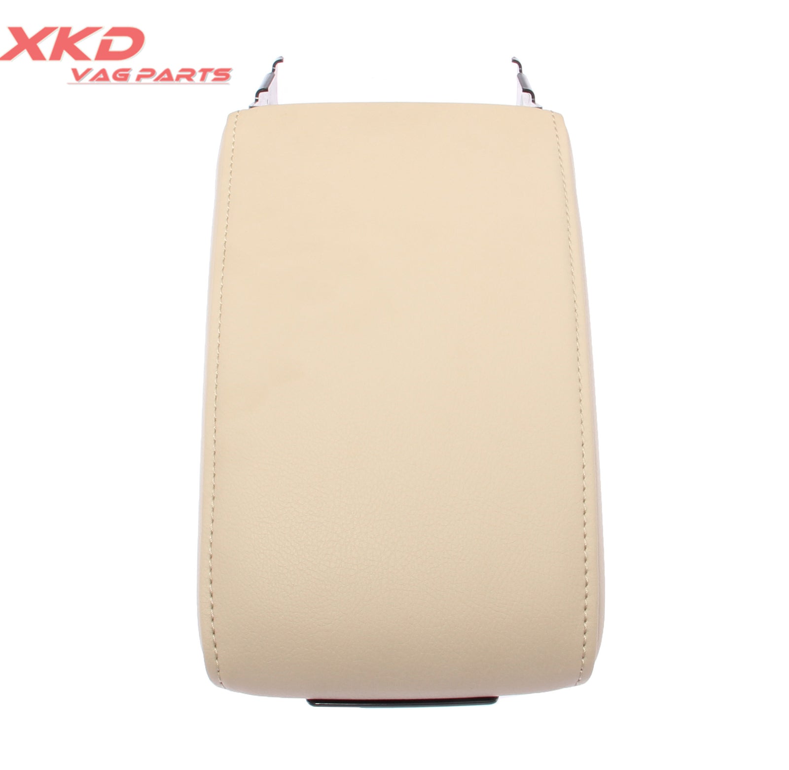 Beige leather center console armrest cover suitable for Volkswagen for Jetta MK6 5C6 864 571