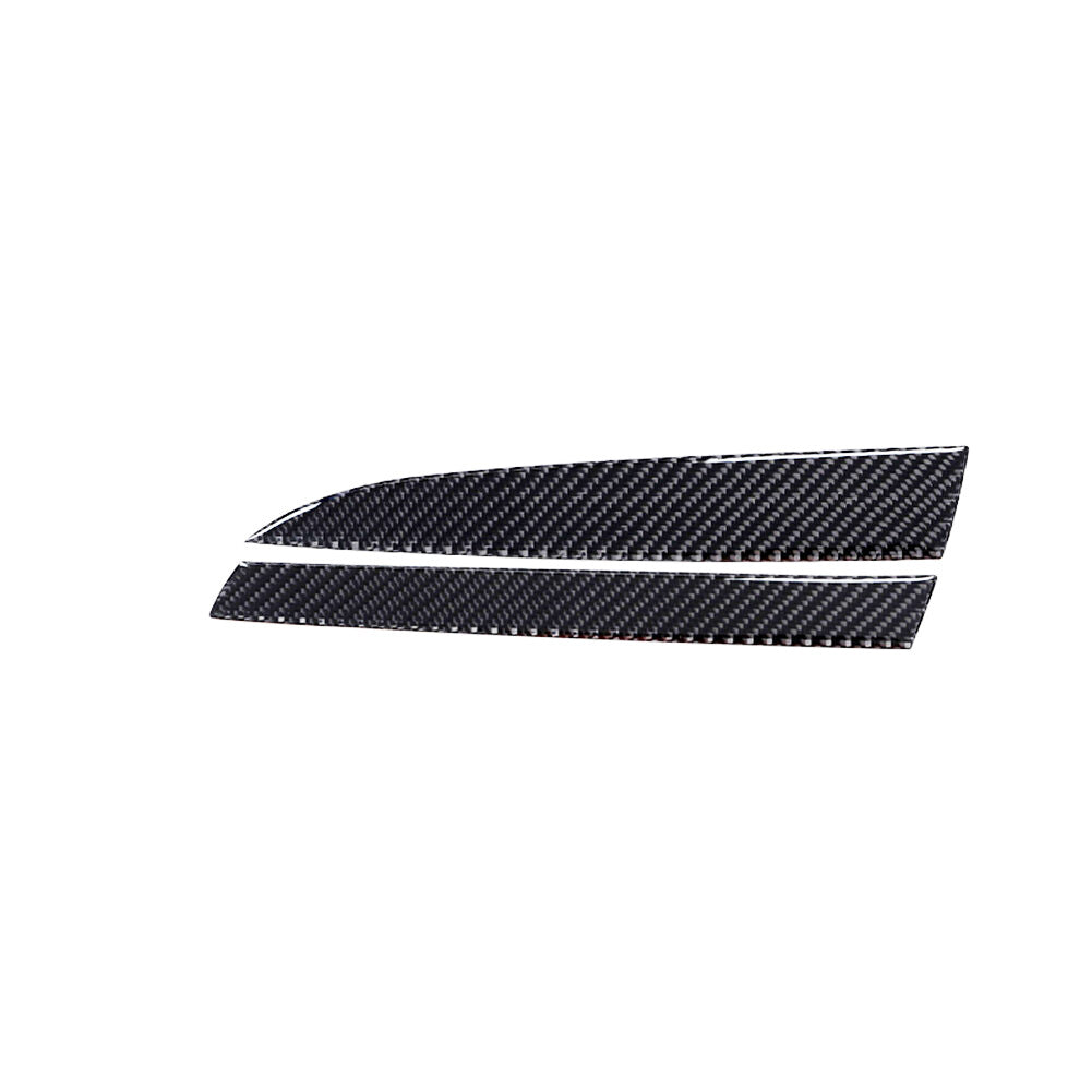 Red Carbon Fiber Passenger Sides Air Vent Trim For Outlander 2014-16 v