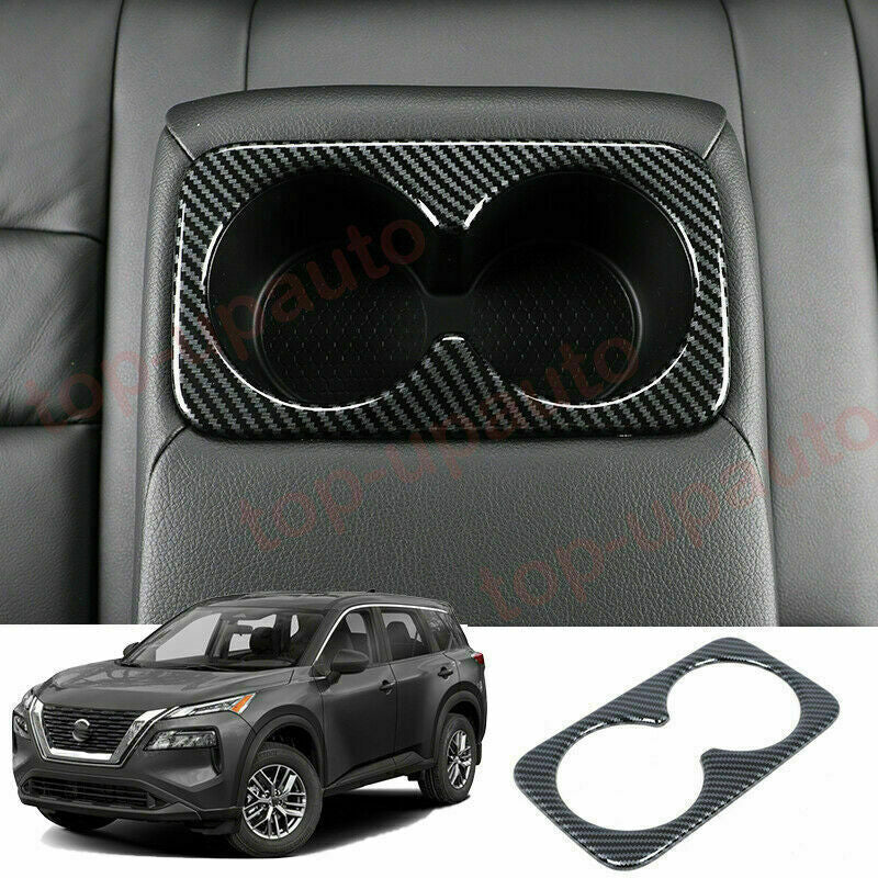 For Explorer 2020-2023 Carbon Fiber Interior Door Handle Bowl Cover Trim 8P v