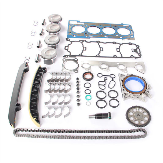 1.4T Piston Ring Assembly Set Fit for VW Beetle CC for Passat for AUDI A1  76.5mm 9656 B