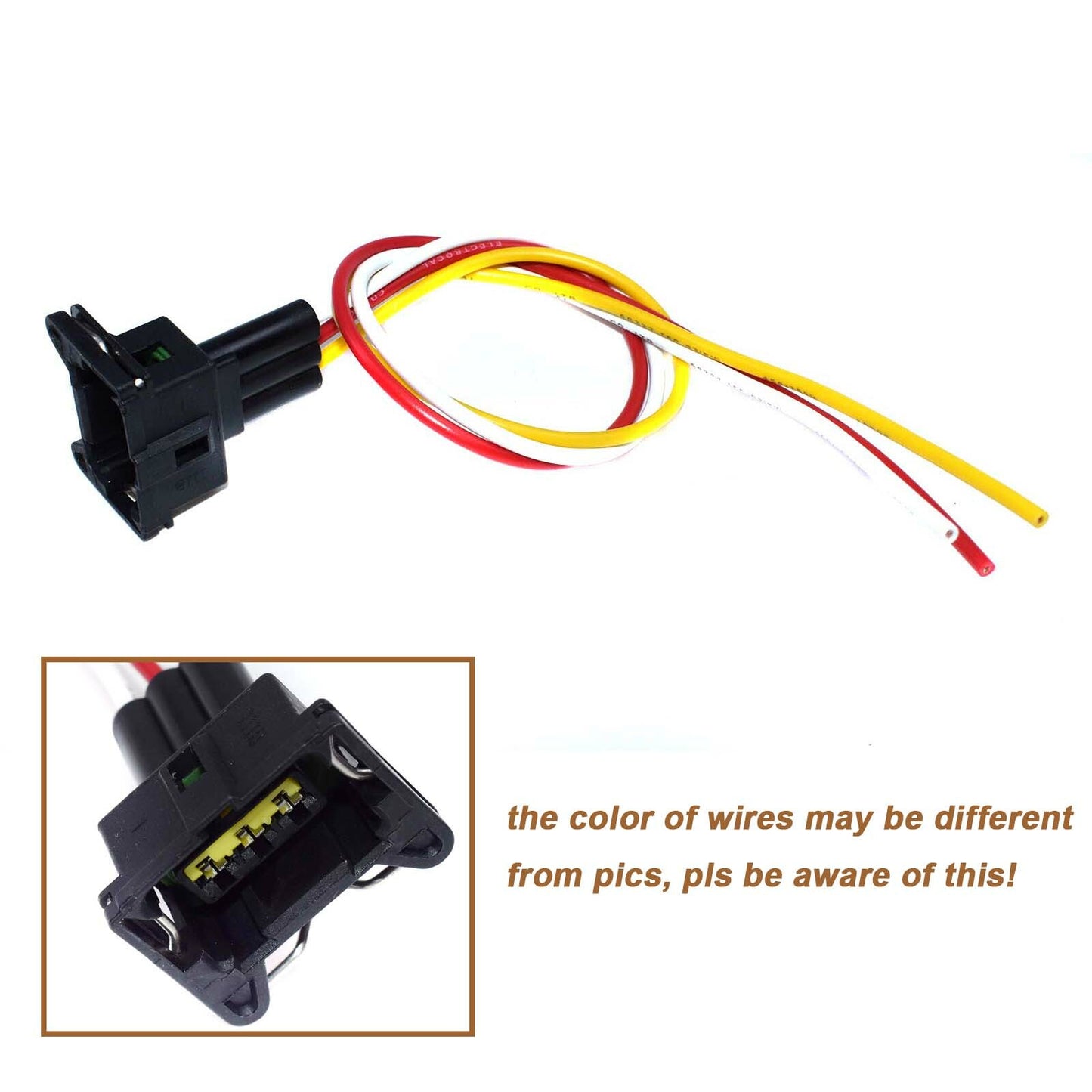3. Route harness connector for idle air control valves suitable for Hyundai and for Kia 3515033001- n