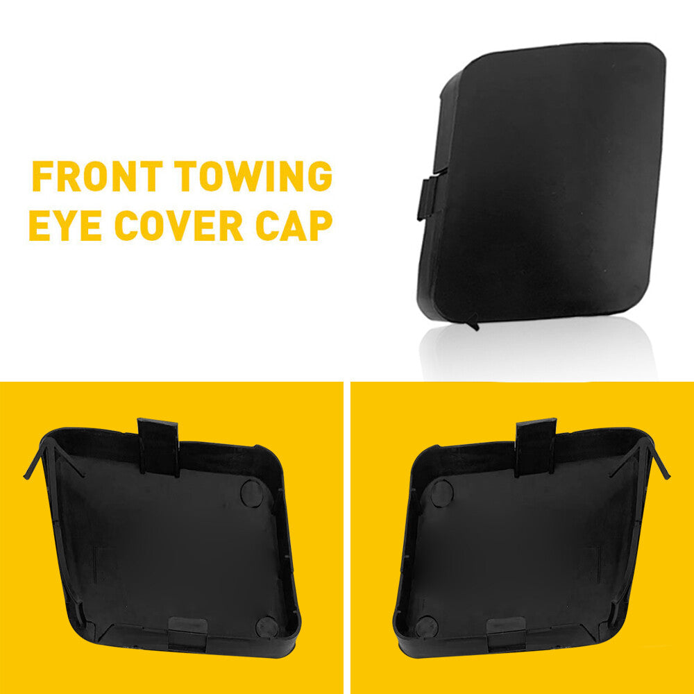 2-Piece Trailer Cover Eye Hook Front Bumper Right Cover for RAV4 2006-2008 n