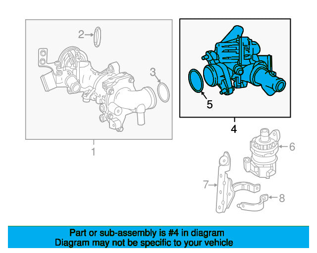 Suitable for original equipment manufacturer for MERCEDES BENZ A CLA GLA250 X156 engine cooler heater A2702002200