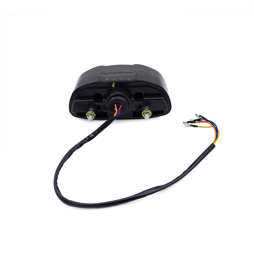 Smoke LED Tail Brake Flowing Water Turn Signal Light for Honda CBR250 1988-1999 Q