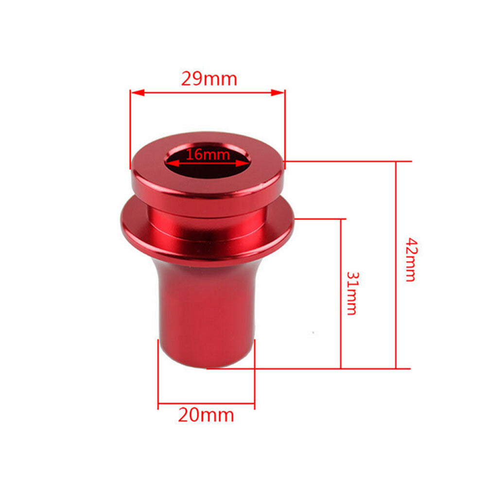 M10X1.5 Thread Shift Knob Boot Retainer Adapter Manual Gear Shifter for Honda