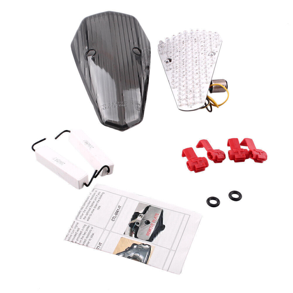 LED Tail Lamp Taillight Running Light Smoke for HONDA SHADOW AERO 750 2004 - 07