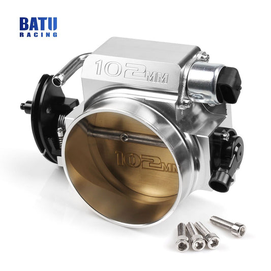 102mm Throttle body+TPS IAC Throttle Position Sensor for III LS1 LS2 LSX Silver