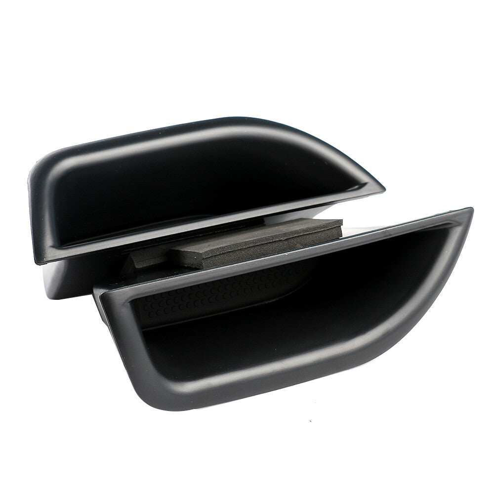 1 Pair Front Door Armrest Storage Holder Box for Mercedes W212 E-Class 2010-2014 Q