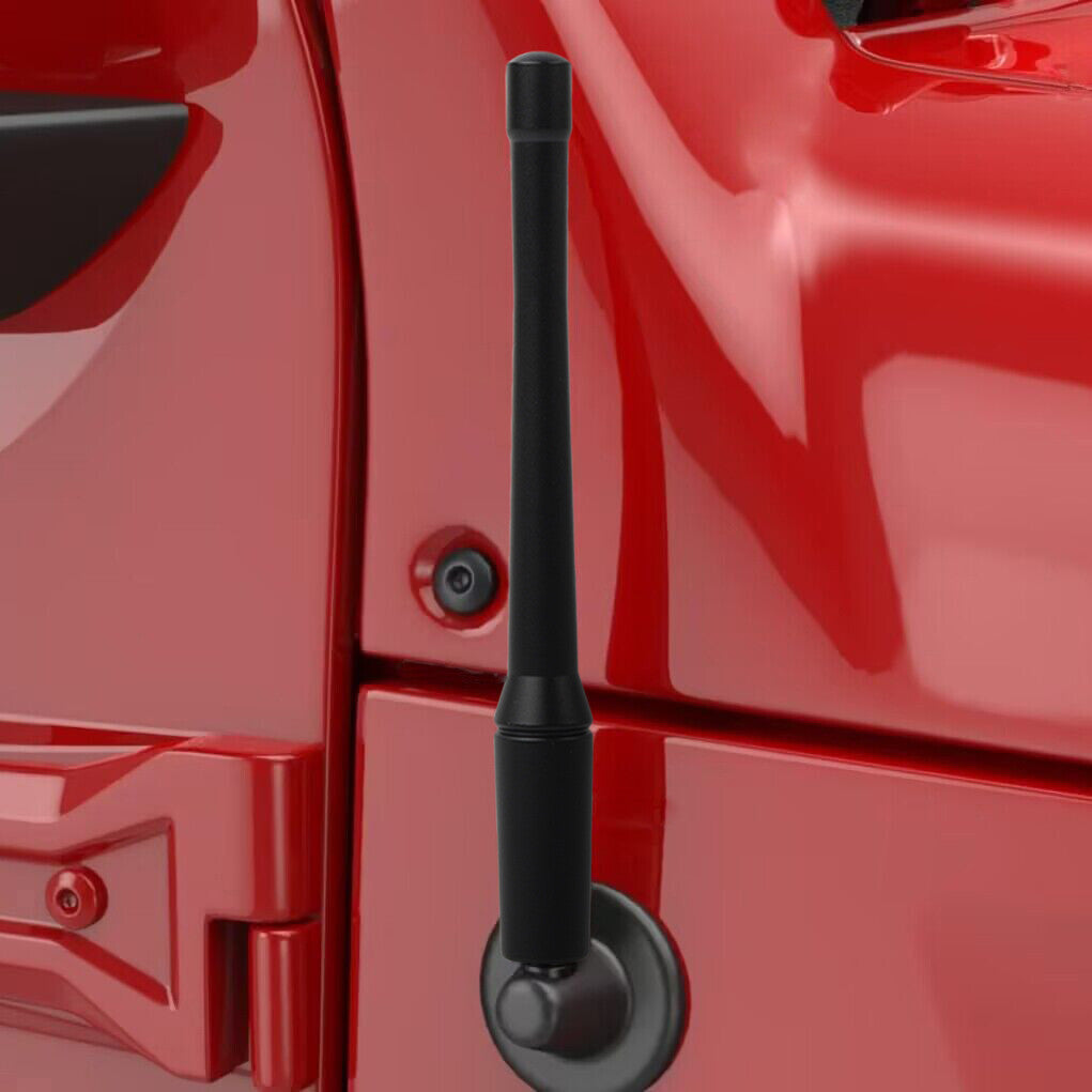 6IN Metal Short Antenna for Jeep for Wrangler Gladiator JL JK JT Rubicon Sahara 07+