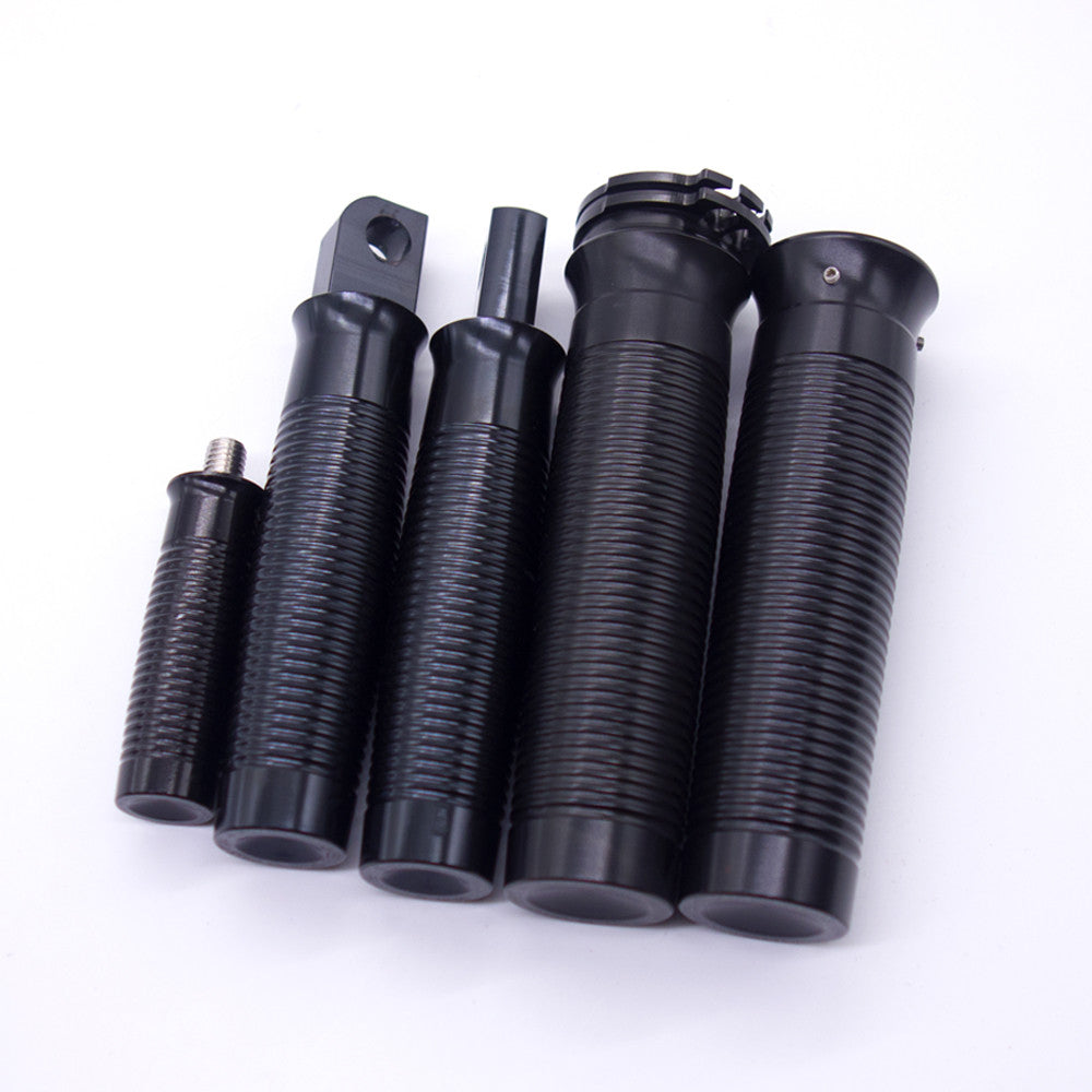 Black Footrest FootPeg+Shifter Peg +Hand Grips for Harley Sportster XL 1200 883 Q
