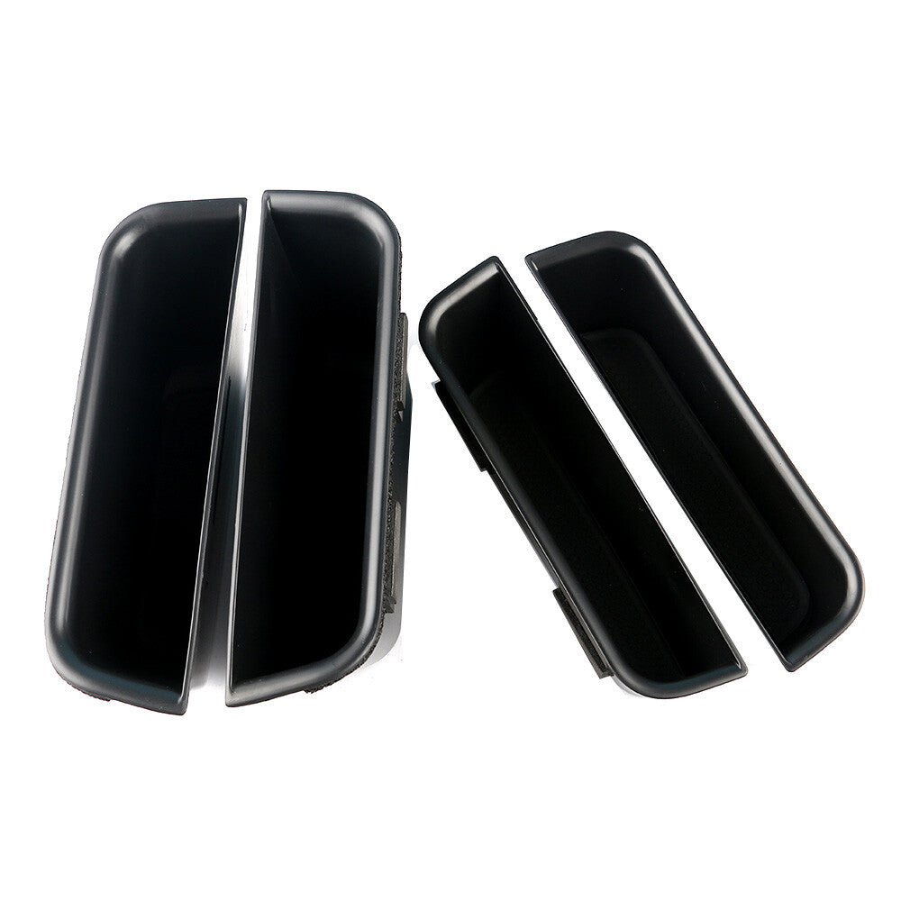 2 Pairs Inner Door Handle Armrest Storage Box for Mercedes W212 W166 X166 X204 Q