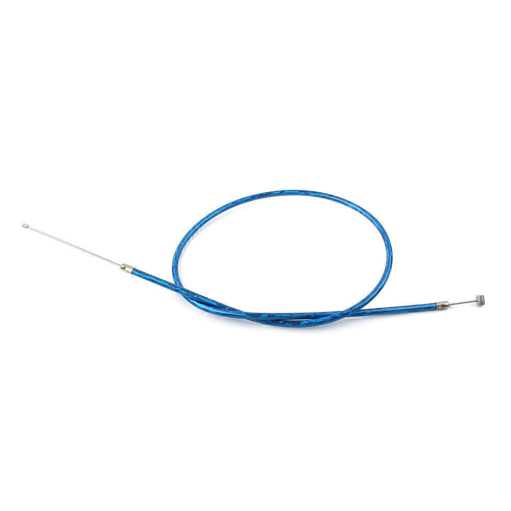 For 43cc 47cc 49cc for Mini Moto Quad ATV Dirt Super Pocket Gas Throttle Cable BLUE
