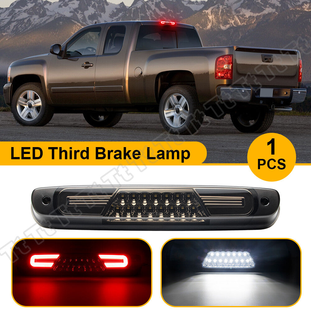 Suitable for 2007-14 Silverado for Sierra 1500 2500 3500 LED 3rd third brake light- v