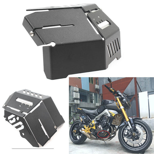 Water Coolant Reservoir Tank Radiator Guard Cover Fit for Yamaha MT-09 FZ-09 14-18 Q