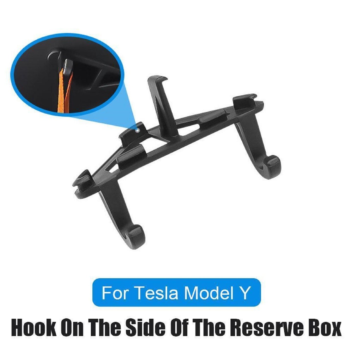 Car Rear Trunk Hook Grocery Bag Holders Luggage Hanger for Model Y 2021-2023
