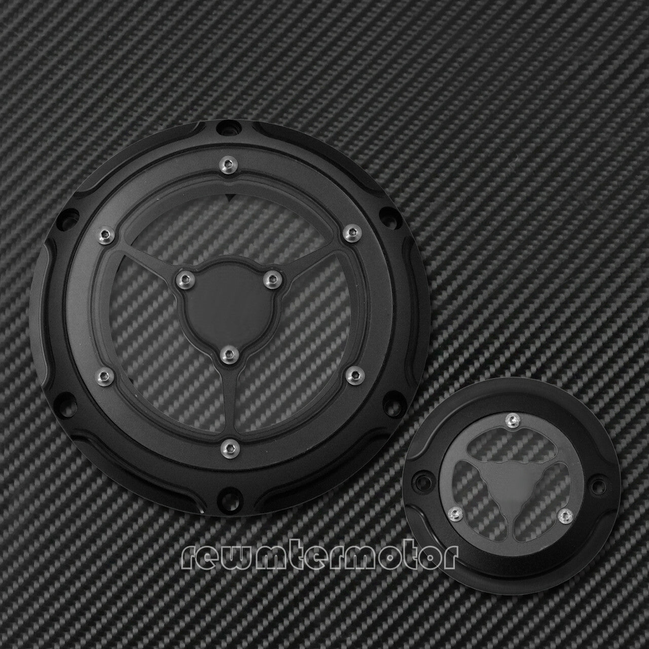 6 Holes Derby Cover Timing Timer Covers Fit for Harley Sportster 1200 883 04-21 Q