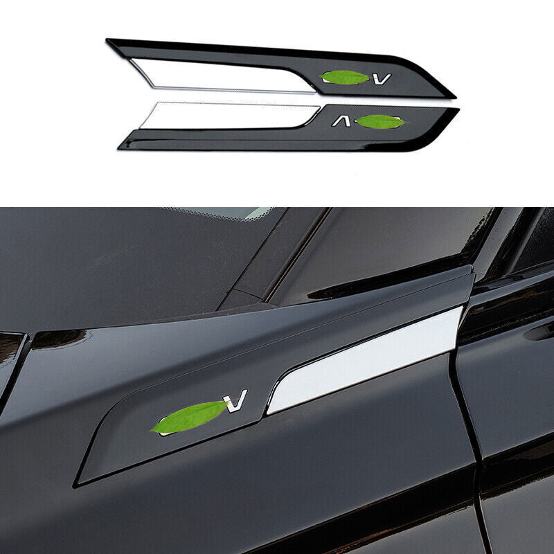 Gloss Black Body Side Vent Fender Flank Cover Trim 2P for Honda CRV CR-V 23-2024