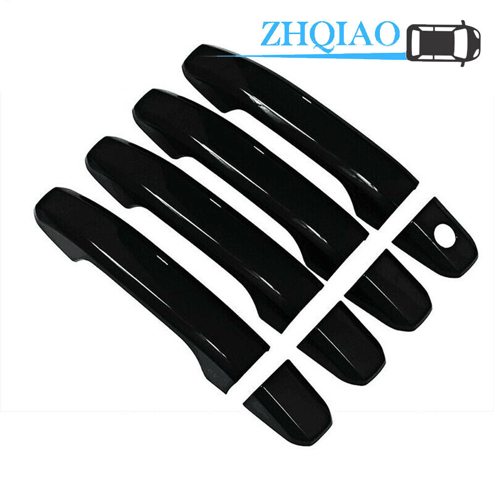 Black Door Handle Covers Trim Fits for Chevrolet Tahoe 2014-2020