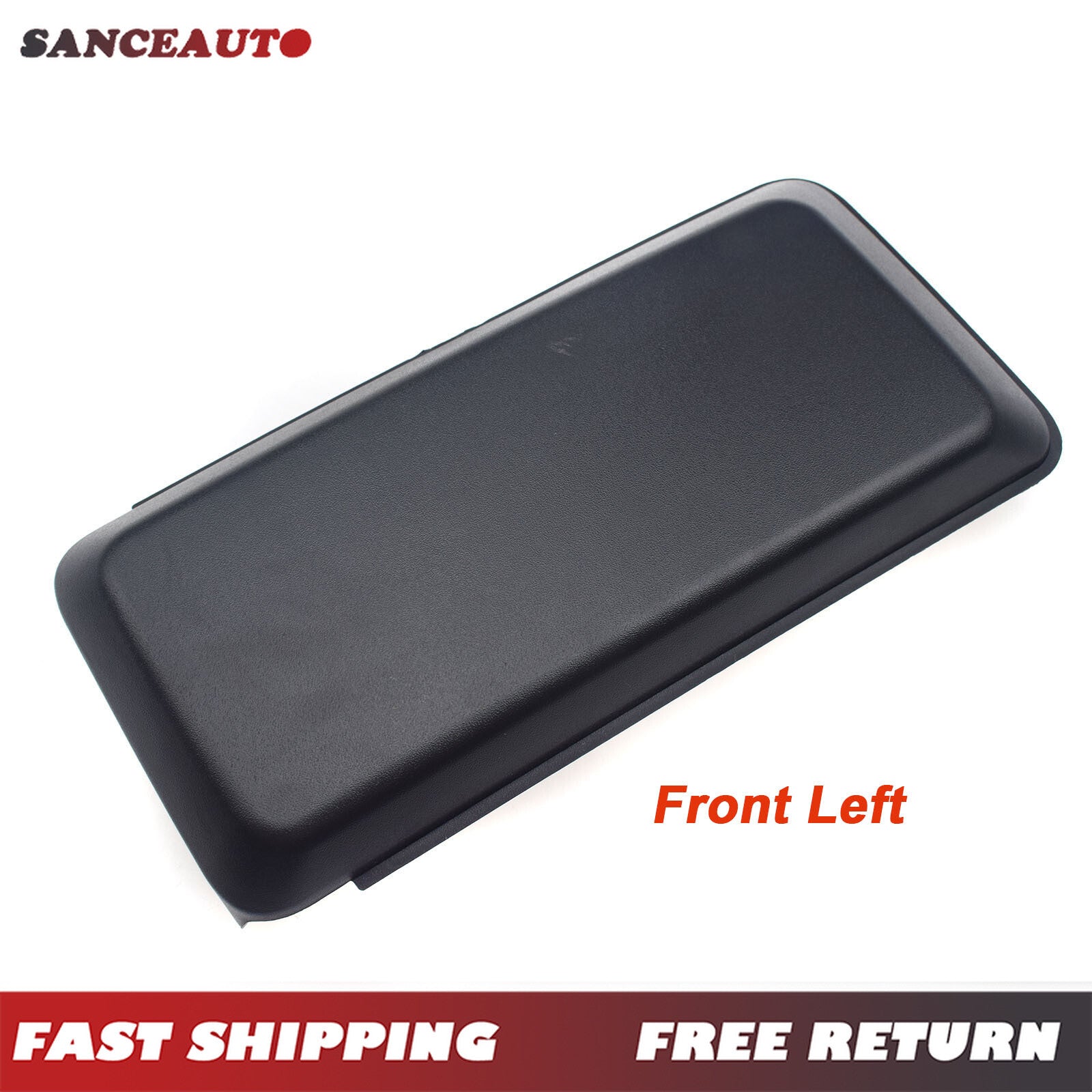For F150 2018 - 20, front left bumper skid plate insert end cap trim - n