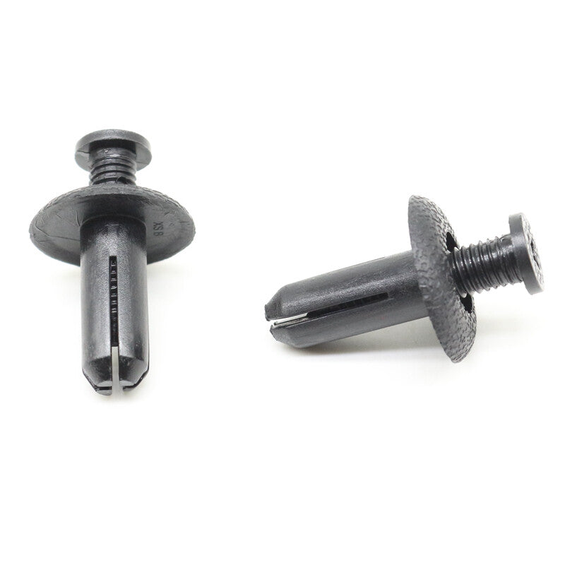 10Pcs for Toyota 90467-08155 Nylon Bumper Push-Type Retainer Clip Fastener Rivet