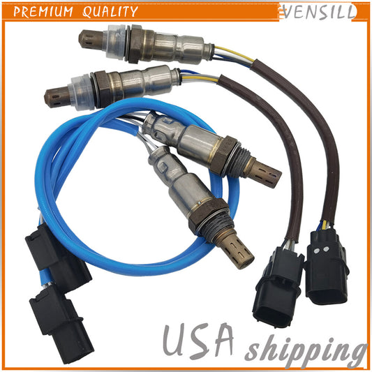 4X Oxygen Sensor Front Rear for Honda Accord Odyssey Pilot for Acura MDX TL ZDX