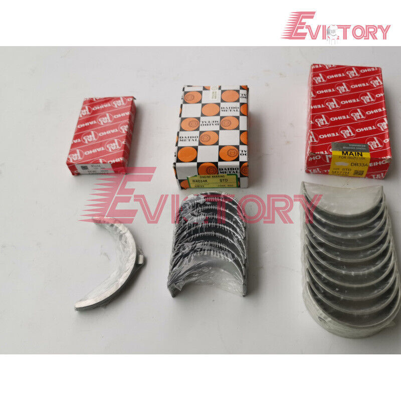 Suitable for DB33A/DB33 rebuild kit piston rings, cylinder liners, gaskets, and bearings.