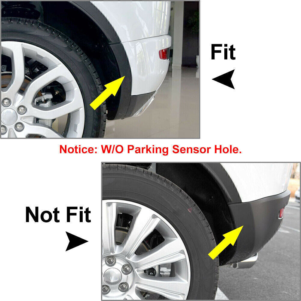 Rear Left Bumper Wheel Molding Trim Fit for Land Rover for Range Rover Evoque 2012-2015