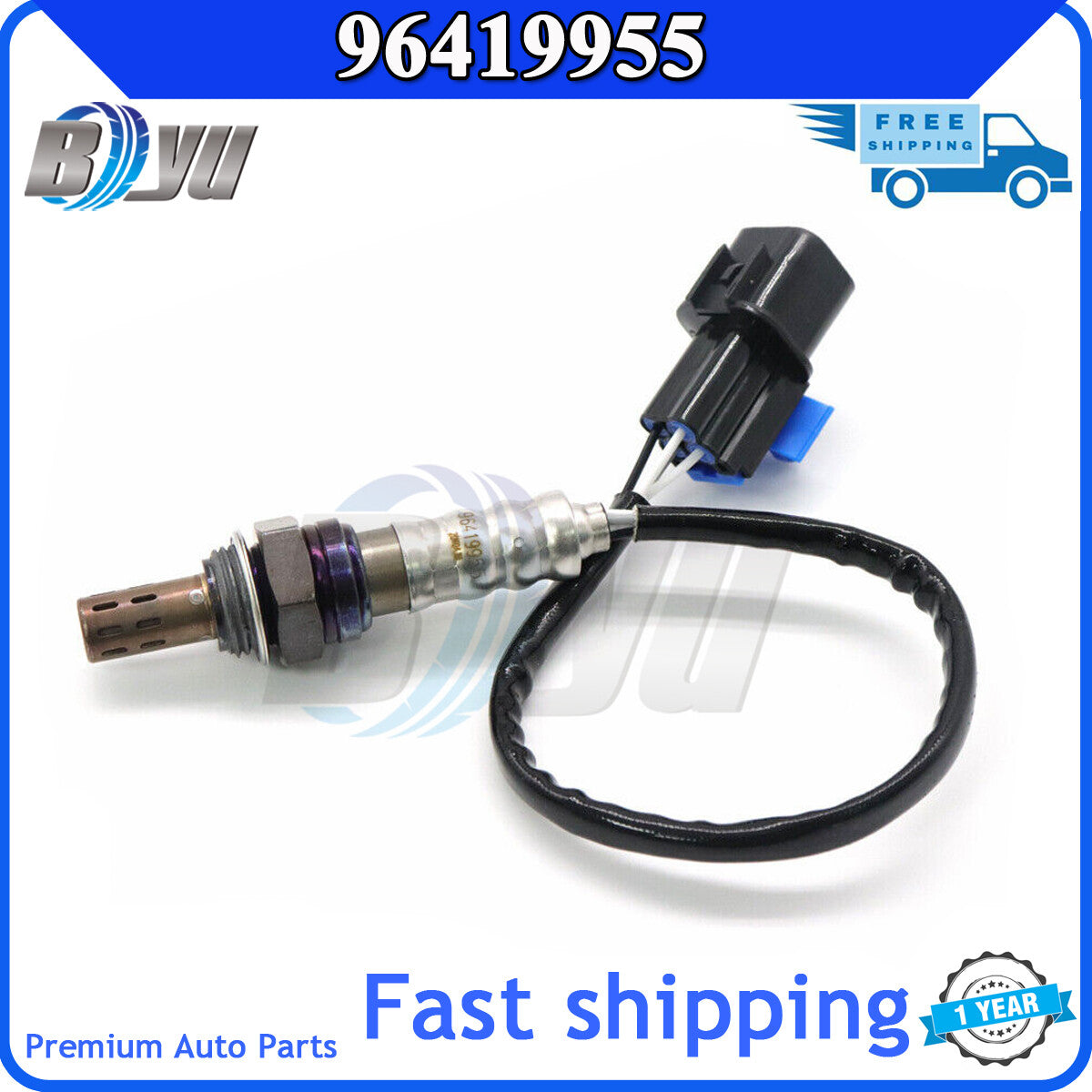 The new oxygen sensor 96419955 is compatible with Aveo Rezzo Spark 1.0, 1.2, and 2.0 (2005-2010-). v