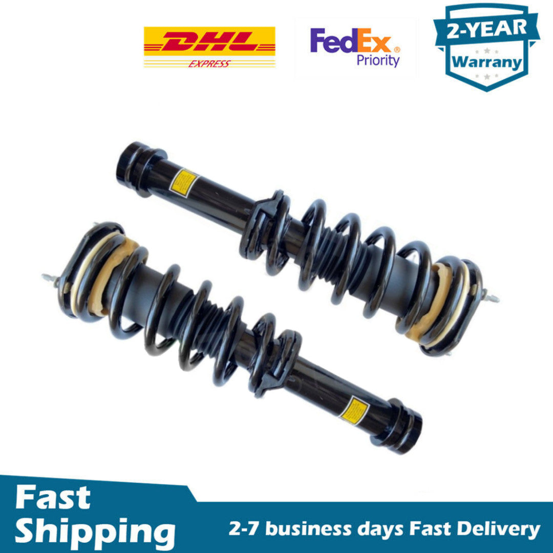 2PCS Front Coil Spring Shock Struts Assembly Fit for Tesla for Model S AWD 2015-2019