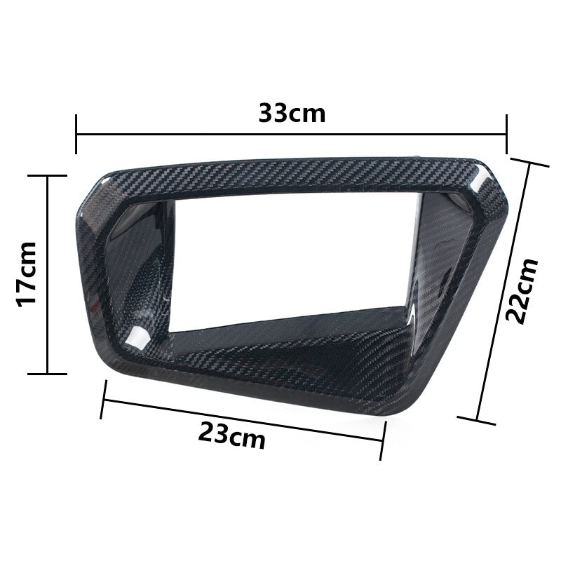 Interior HUD Carbon Fiber Display Protective Cover for BMW G87/80 M2/3/4 2021