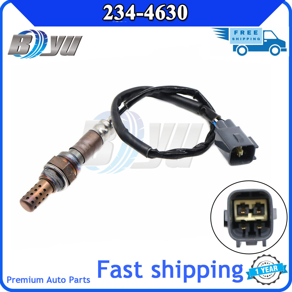 The 234-4630 rear oxygen sensor is suitable for LEXUS GS300, GS430, IS300, LS430, SC300, SC430, and SUPRA. v
