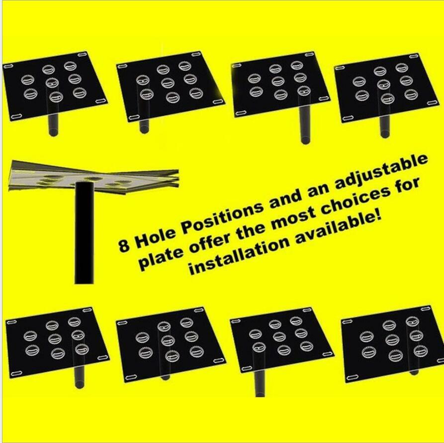 Tow Hook License Plate Mounting Bracket Holder for INFINITI for Mitsubishi for Nissan