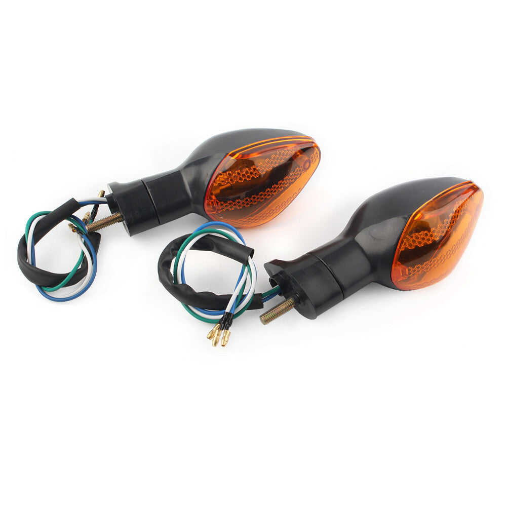 2x Turn Signal Indicator Amber Light Fits for Honda CBR600RR CBR1000RR CB600F Amber