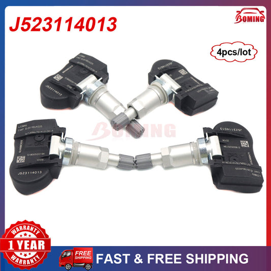 Set of 4pcs TPMS Tyre Pressure Sensor for Chery E3 E Tiggo 3 3X 5 for Geely Emgrand