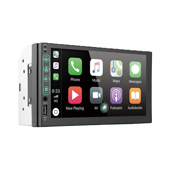7 Double Din Car Stereo with Carplay/Android, HD Wireless Screen for Car v