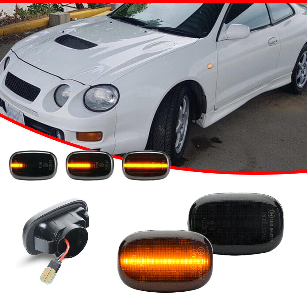 LED Dynamic Side Marker Turn Signal Light for Celica T20 23 for Corolla RAV4- v