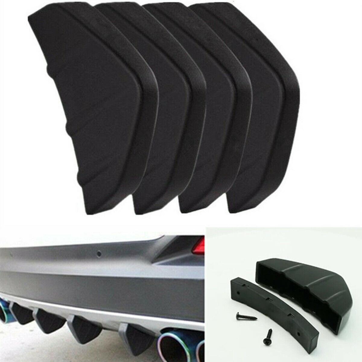 Car rear bumper diffuser fin sprayer rear lip splitter truck SUV pickup - n