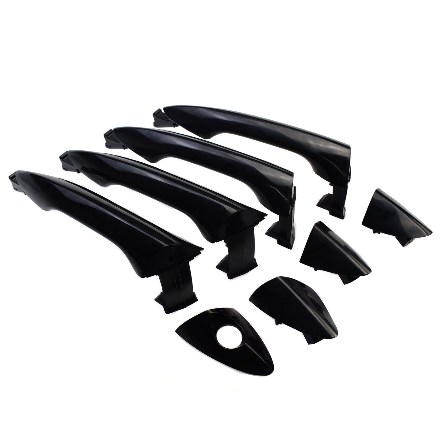 4-Pack Exterior Door Handle FL RL RR for for Hyundai for Elantra 2011-2016- v