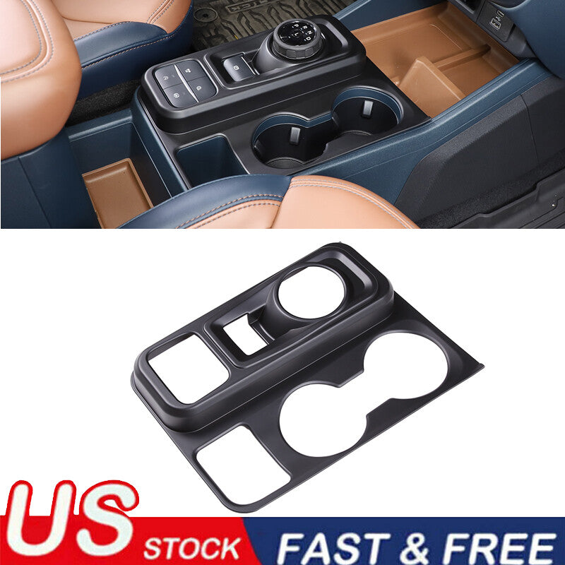Matte Black Center Control Gear Shift Knob Trim for Maverick 2022-23 n