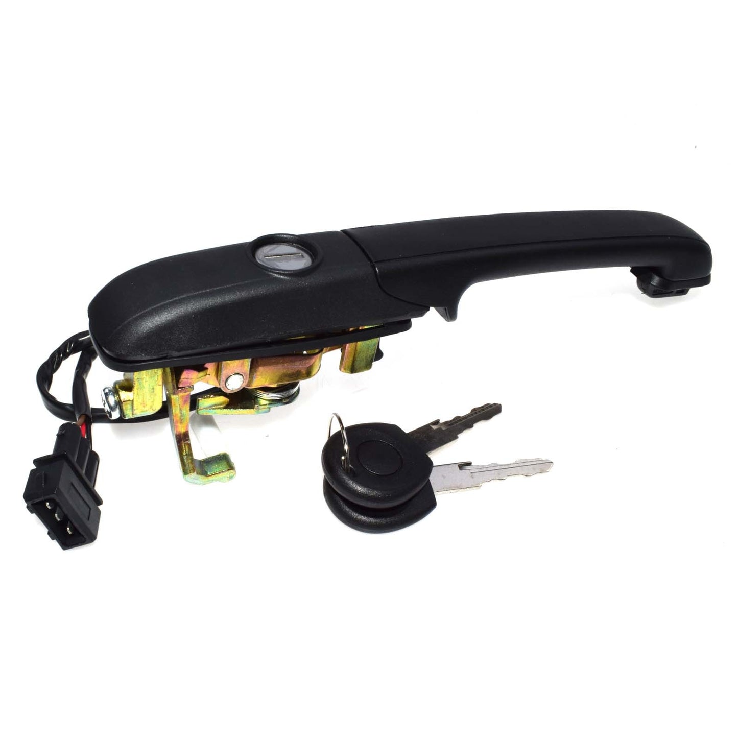 The new front left door handle with two buttons is compatible with for Passat B4 3A0837207C, 94503- n