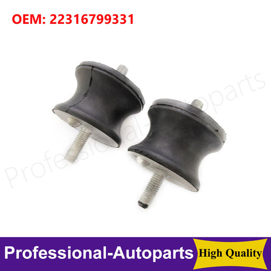 2PCS L+R Transmission Mount Replacement for BMW E36 E39 E46 E88 E90 22316799331