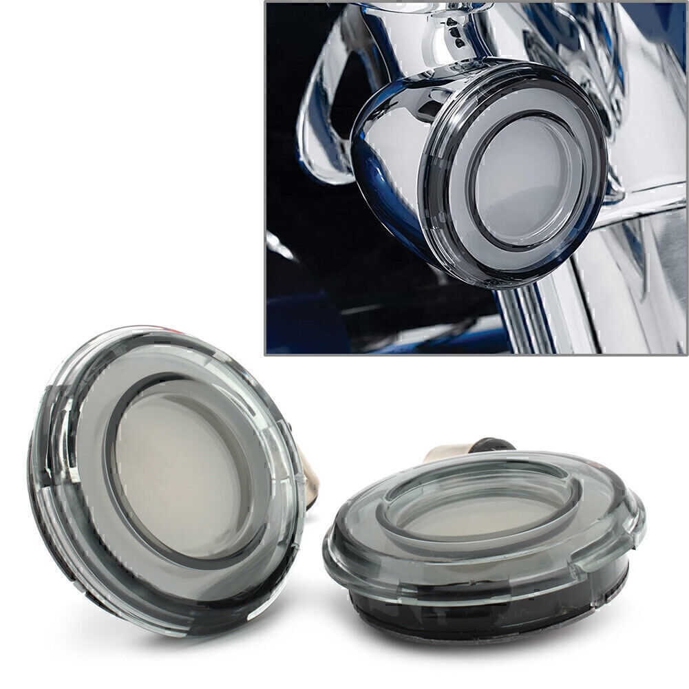 1157 Motorcycle Style LED Front Turn Signal Light for Harley Dyna 2pcs Q