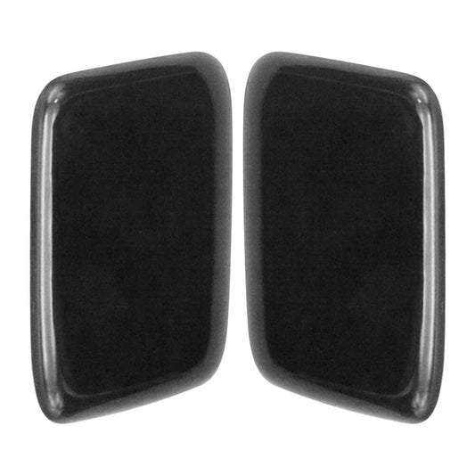 2Pcs For 2015-2016 for Genesis Front Headlamp Washer Nozzle Cover Left+Right Side Q