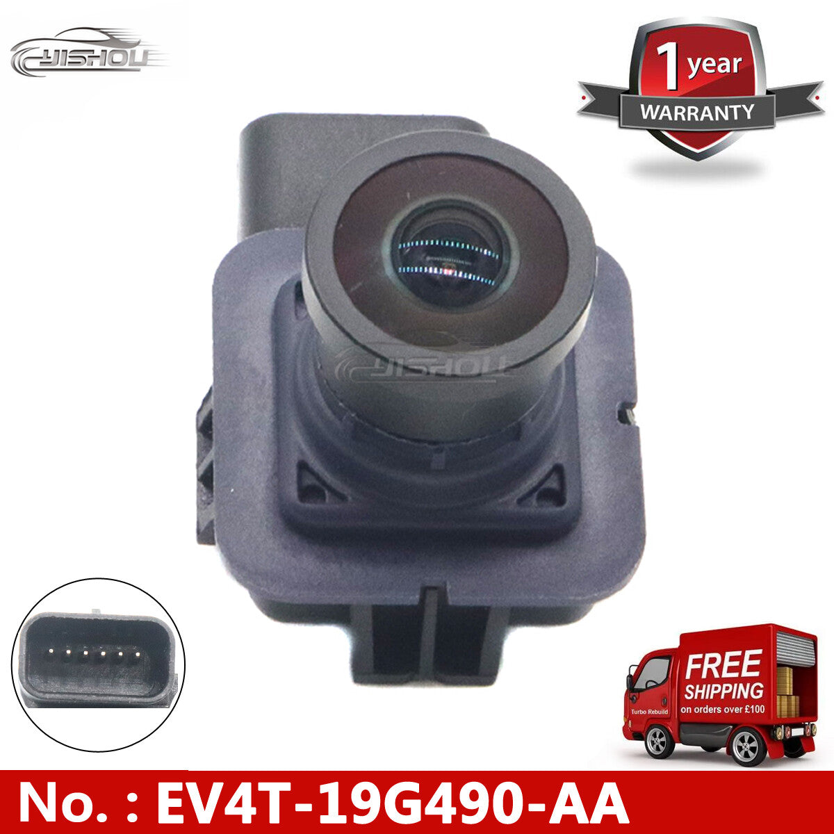 new rearview backup assist parking camera EV4T-19G490-AA for Escape (2013-2017)