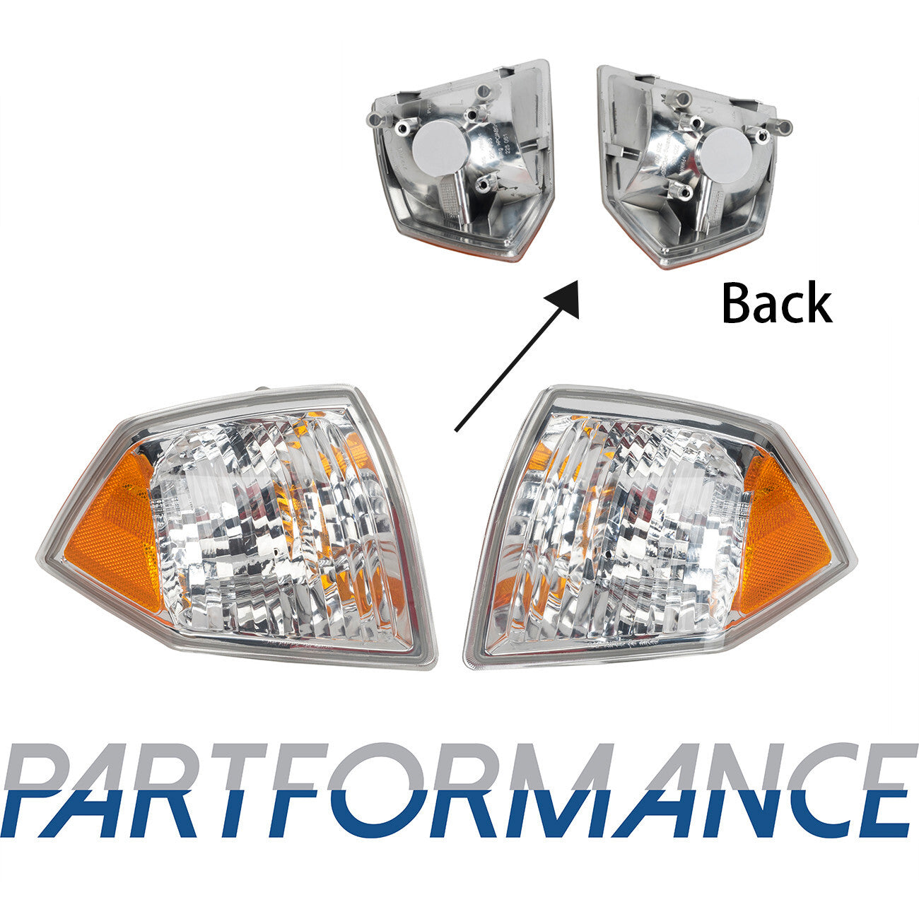 Applicable to 2007-2010 for Jeep compass turn signals, cornering lights, and parking lights (left and right). Q