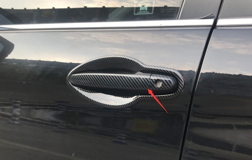 FOR Eclipse Cross 2018-2020 Outer Door Handle+Bowl Cover Trims Chrome v