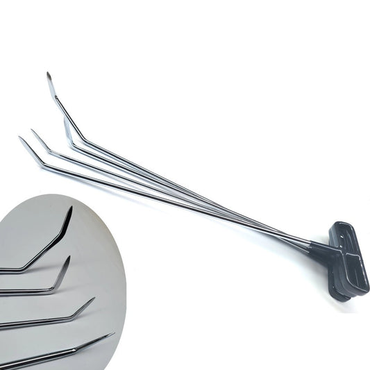 Paintless Dent Repair Rods Tool, Heavy Duty Hooks, Alloy Steel Structure v